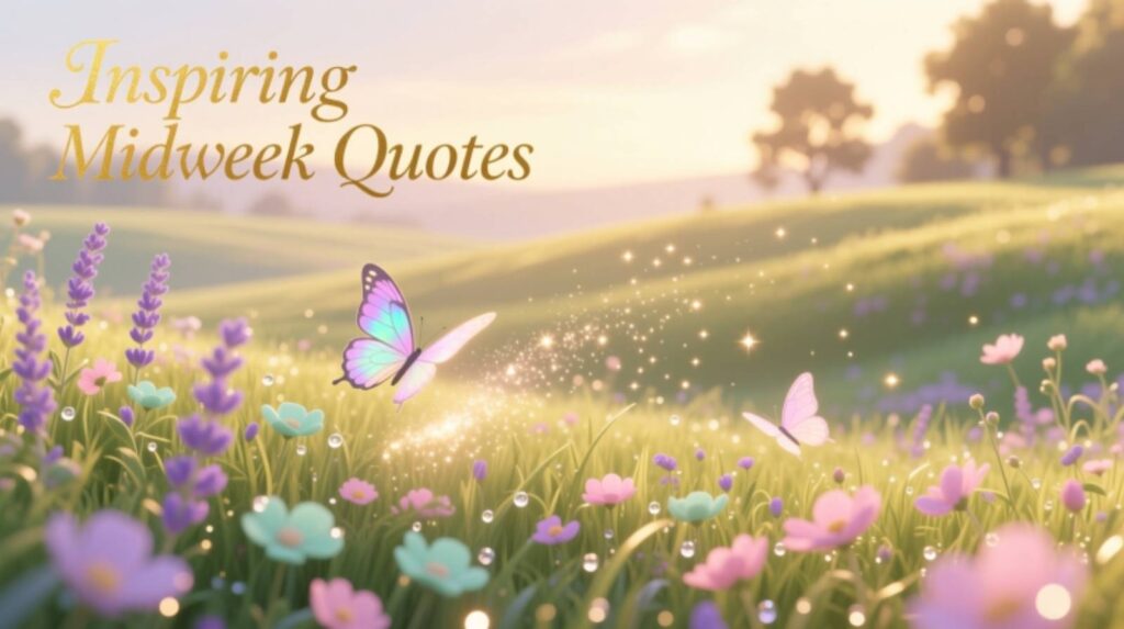 Inspiring Midweek Quotes and Status for a Positive Heart