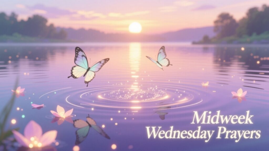 Midweek Wednesday Prayers for Calmness and Gratitude