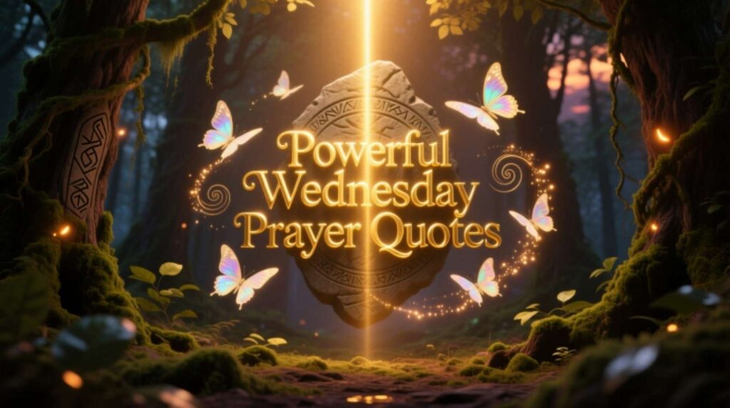 Powerful Wednesday Prayer Quotes, Blessings for Strength