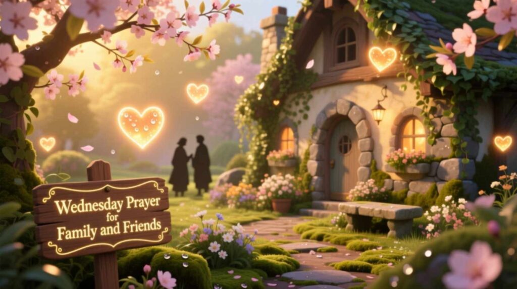 Wednesday Prayer for Family and Friends Filled with Love
