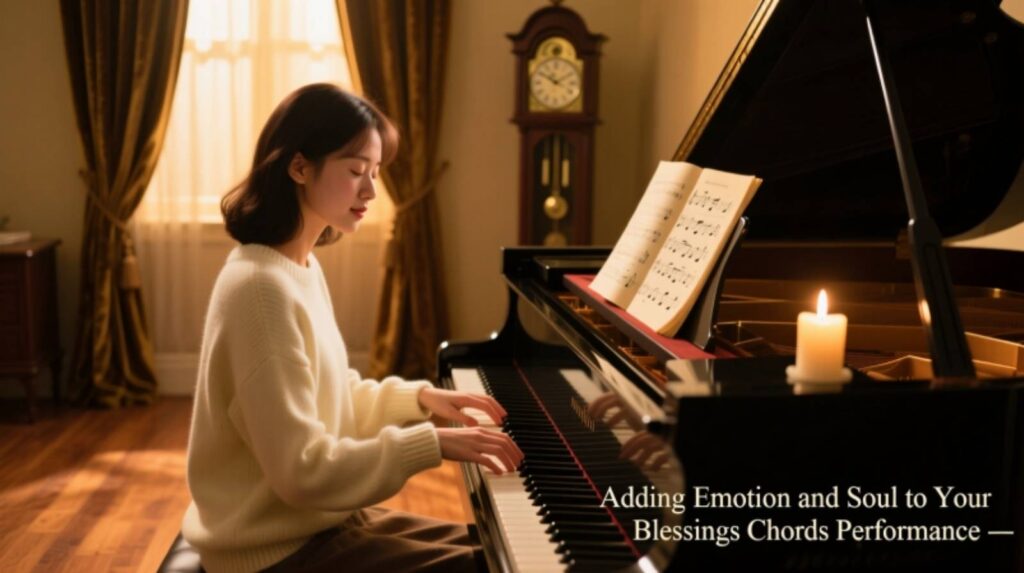 Adding Emotion and Soul to Your Blessings Chords Performance