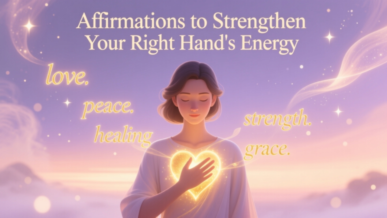 Affirmations to Strengthen Your Right Hand’s Energy