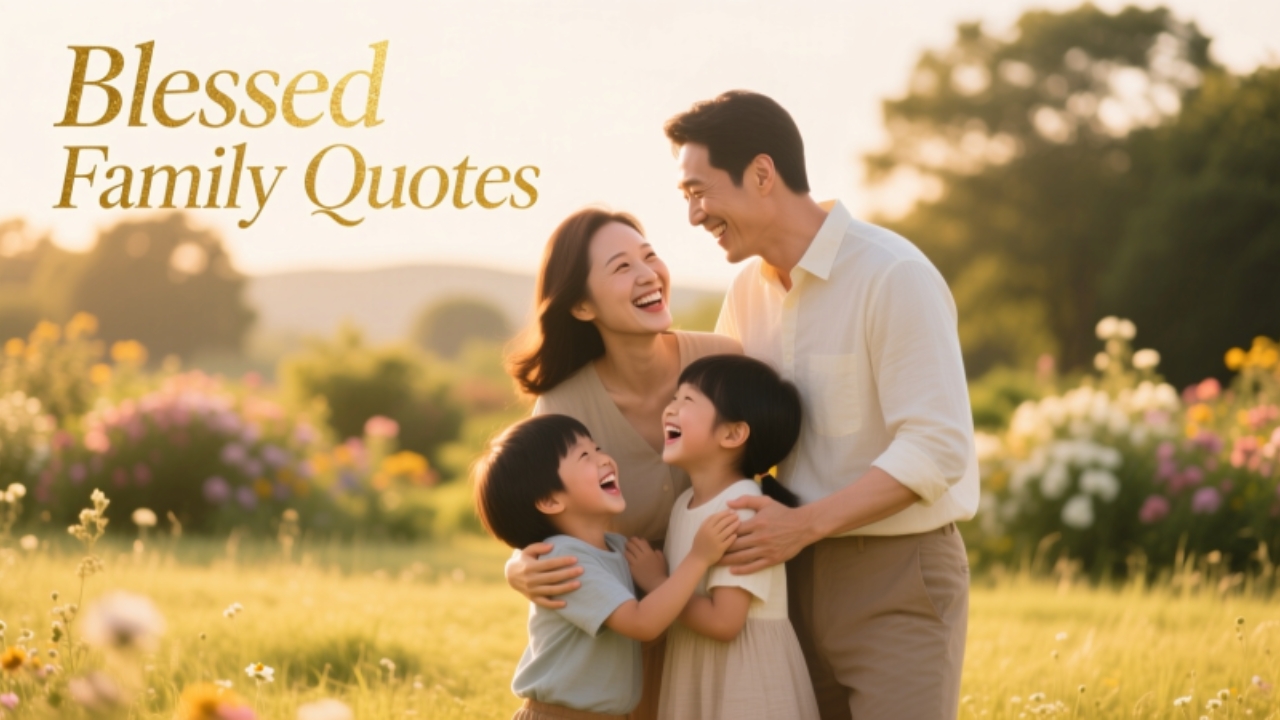 Blessed Family Quotes