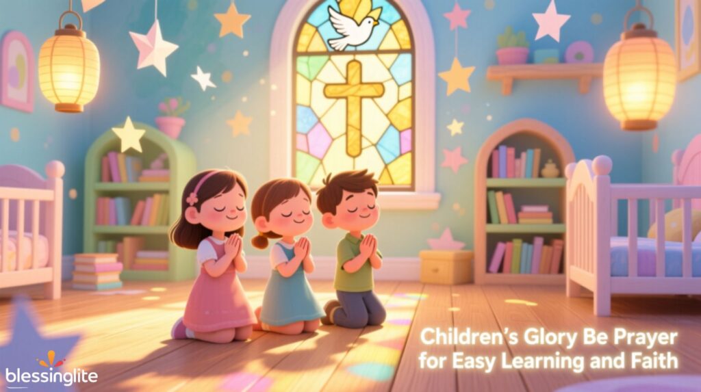 Children’s Glory Be Prayer for Easy Learning and Faith