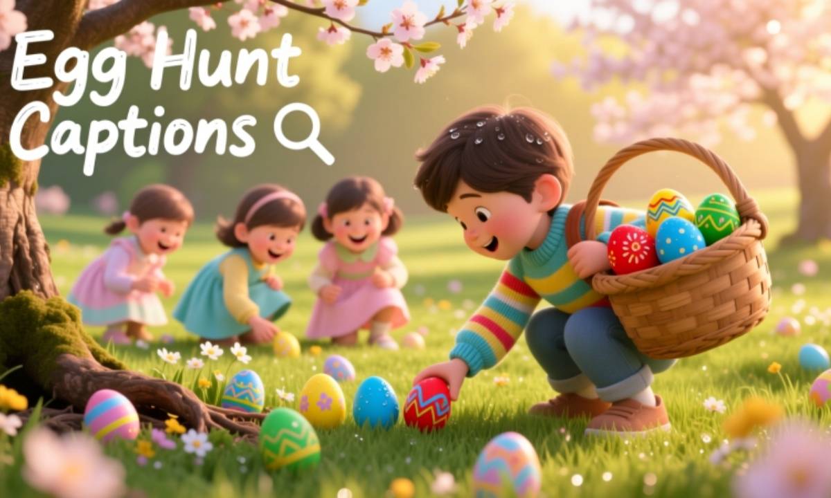 Egg Hunt Captions 🥚🔍