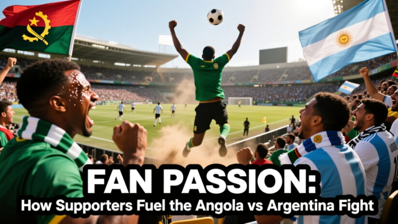 Fan Passion How Supporters Fuel the Angola vs Argentina Fight
