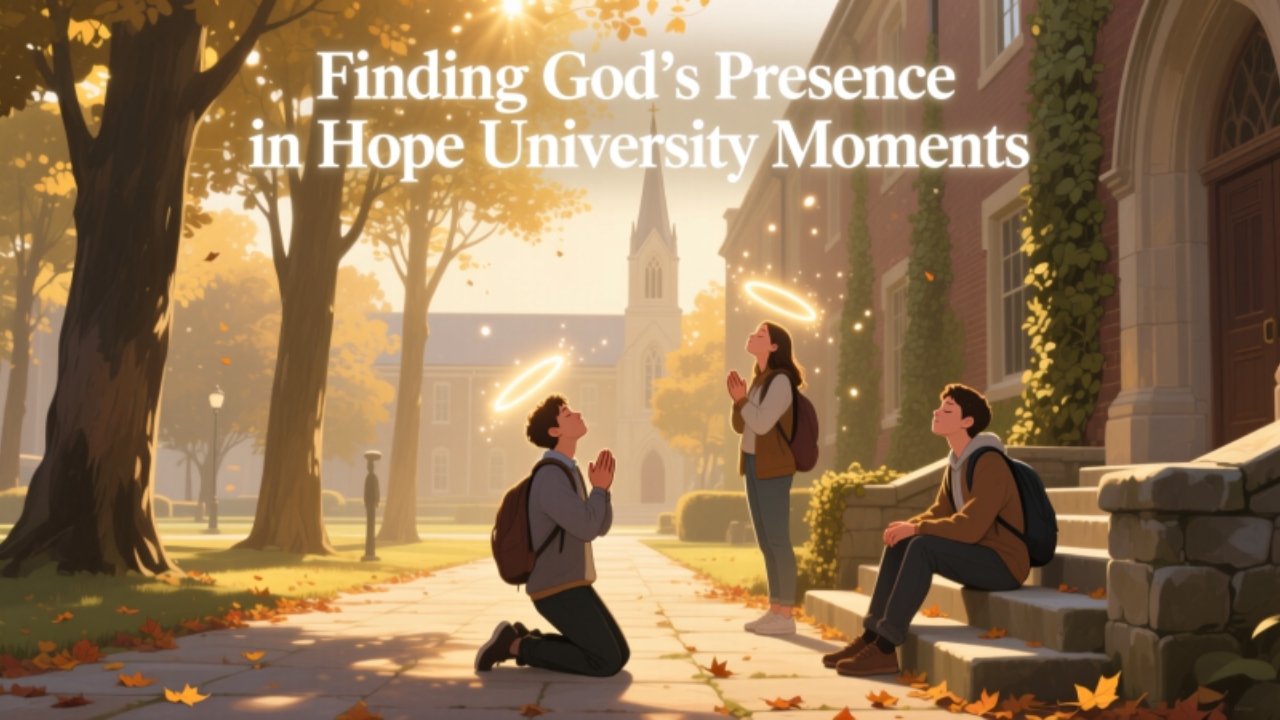 Finding God’s Presence in Hope University Moments