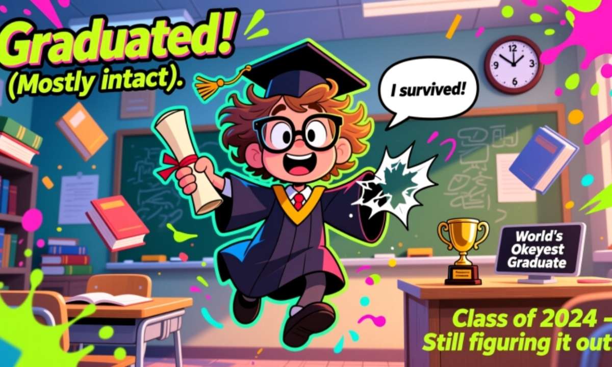 Funny Graduation Captions