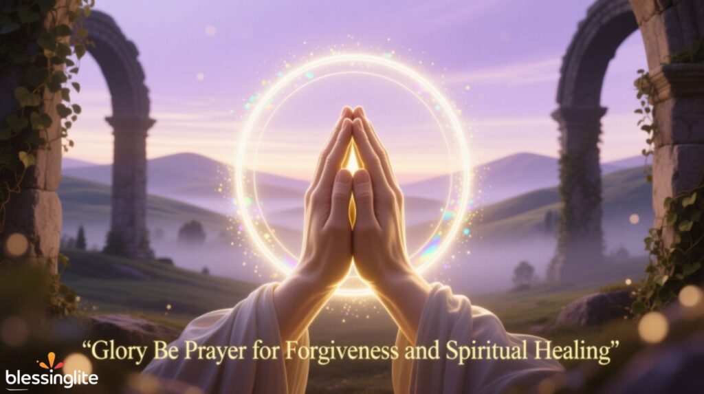 Glory Be Prayer for Forgiveness and Spiritual Healing
