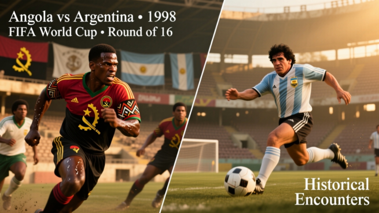 Historical Encounters Past Angola vs Argentina Highlights