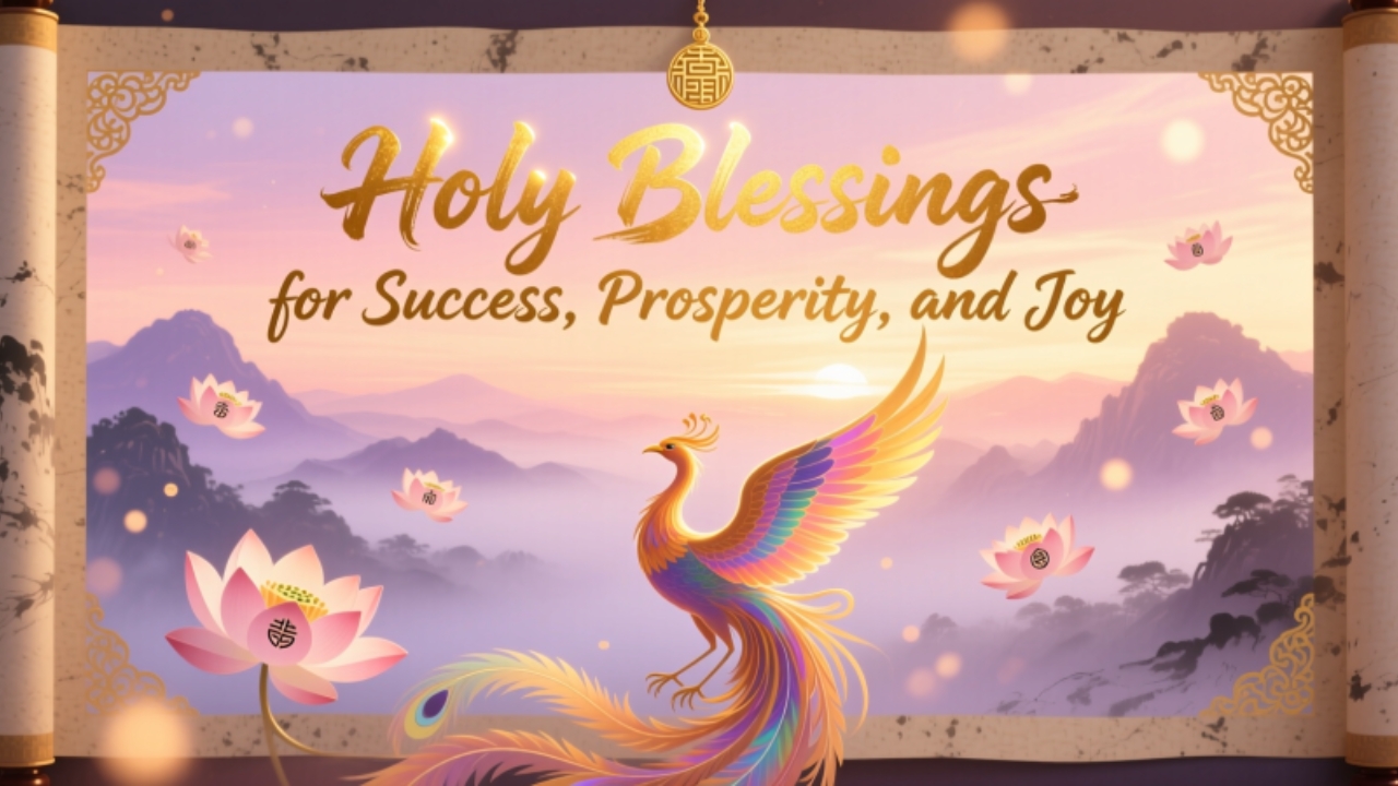 Holy Blessings for Success, Prosperity, and Joy