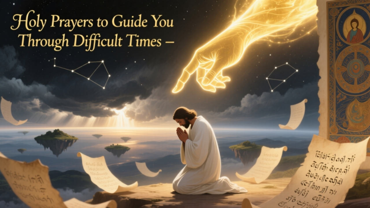 Holy Prayers to Guide You Through Difficult Times