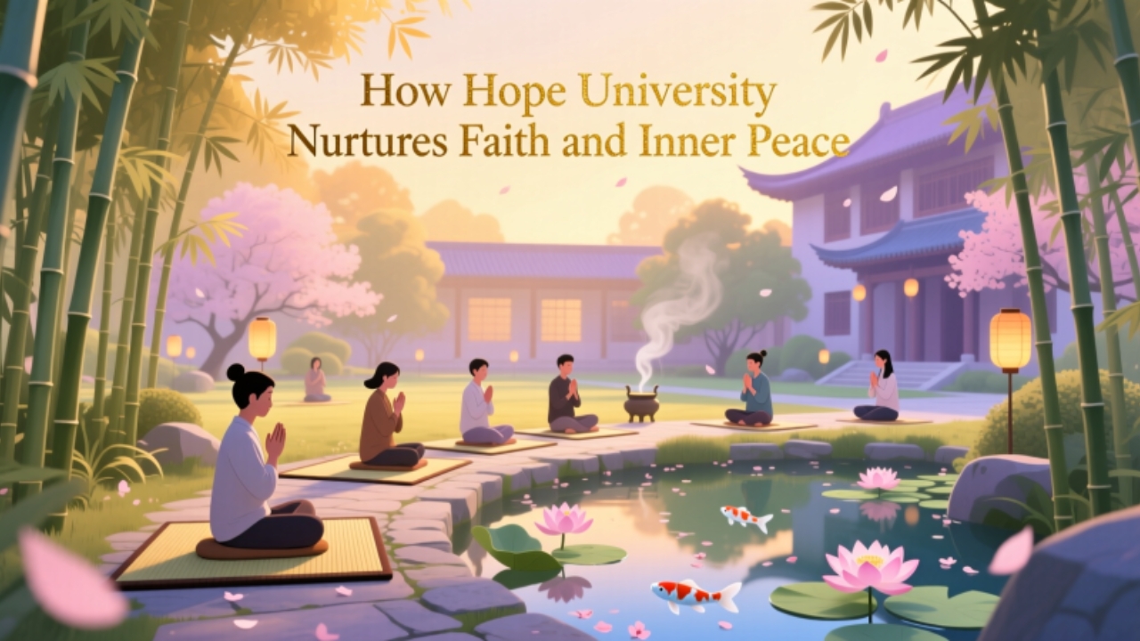 How Hope University Nurtures Faith and Inner Peace