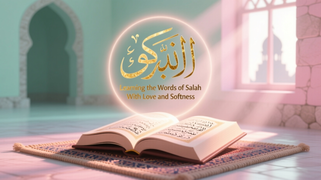 Learning the Words of Salah With Love and Softness