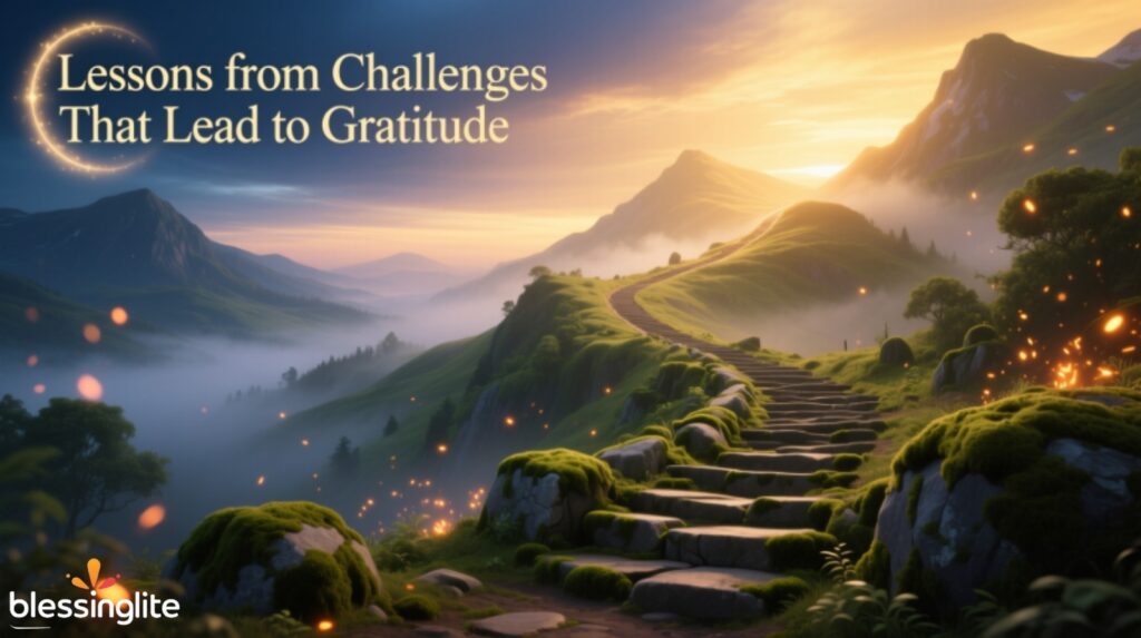 Lessons from Challenges That Lead to Gratitude