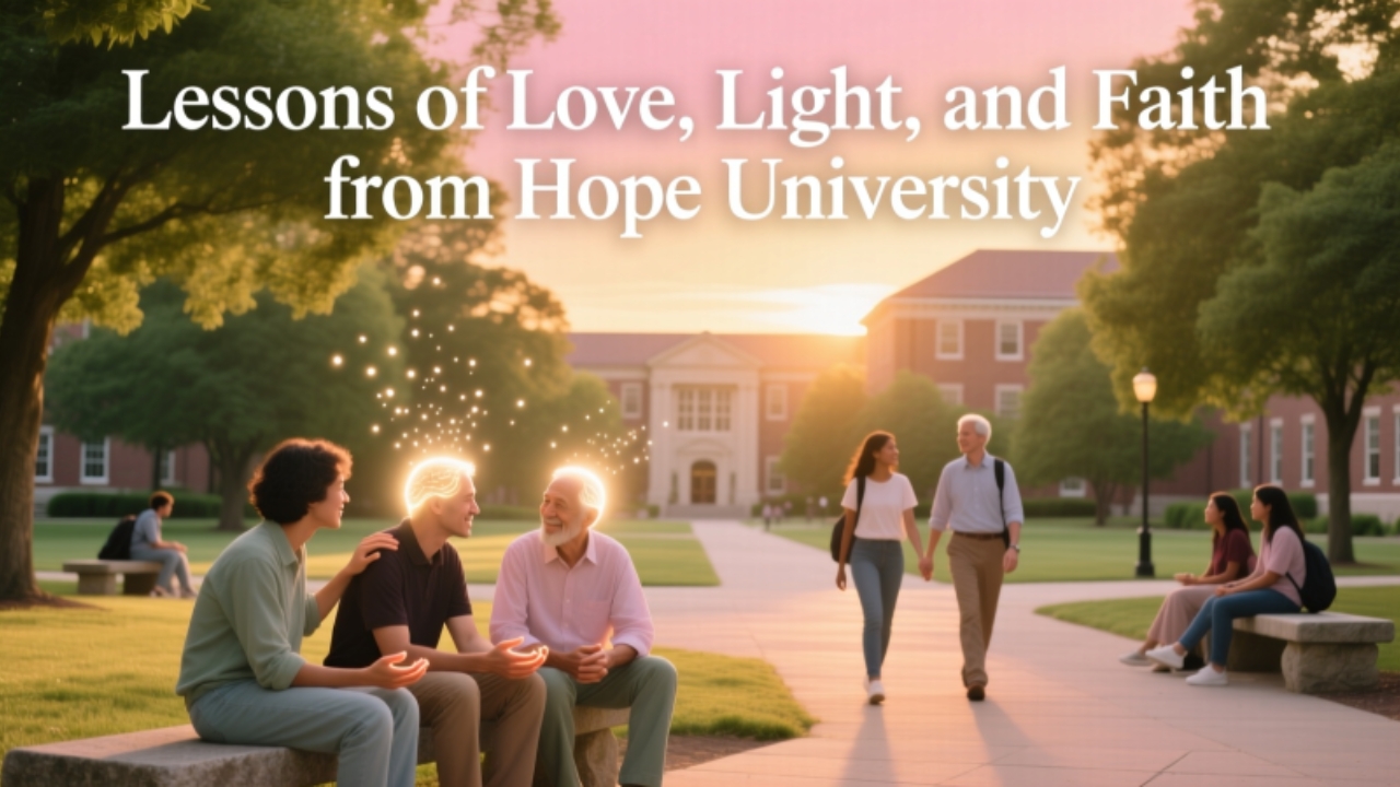 Lessons of Love, Light, and Faith from Hope University