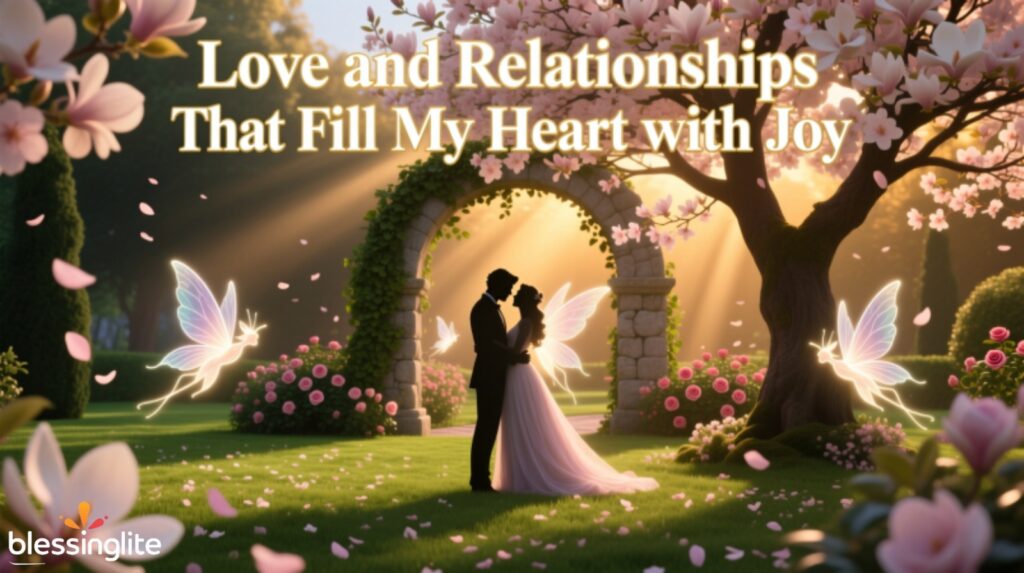 Love and Relationships That Fill My Heart with Joy