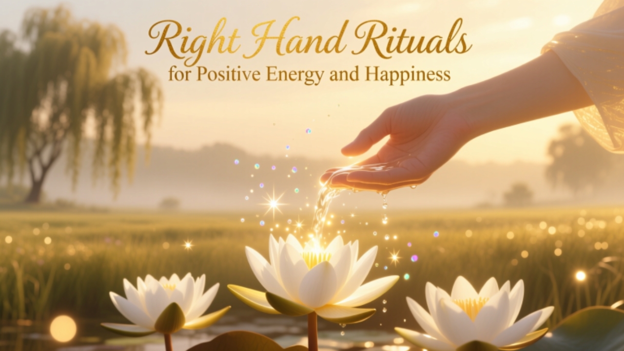 Right Hand Rituals for Positive Energy and Happiness