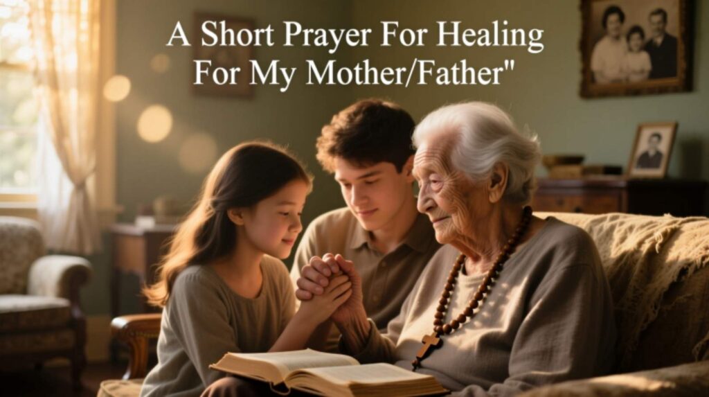 Short Prayer For Healing For My MotherFather