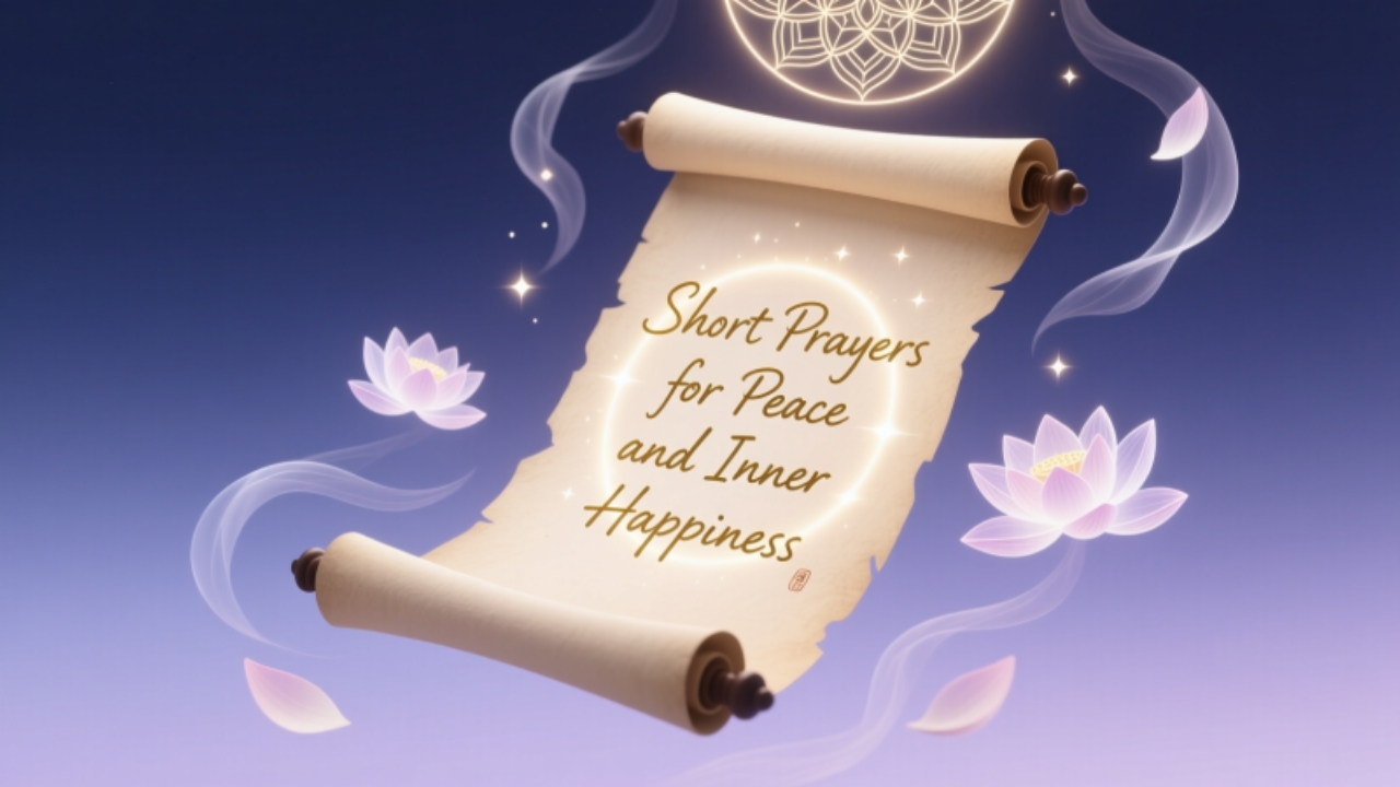 Short Prayers for Peace and Inner Happiness