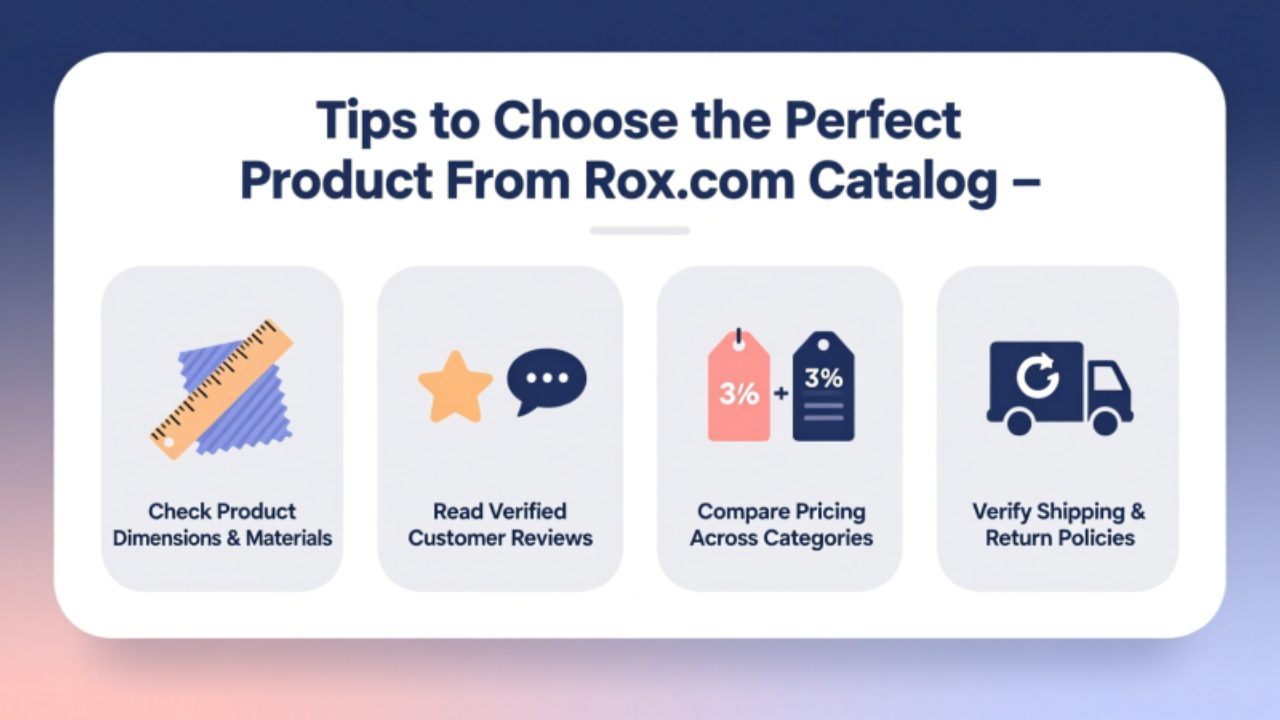 Tips to Choose the Perfect Product From Rox.com Catalog