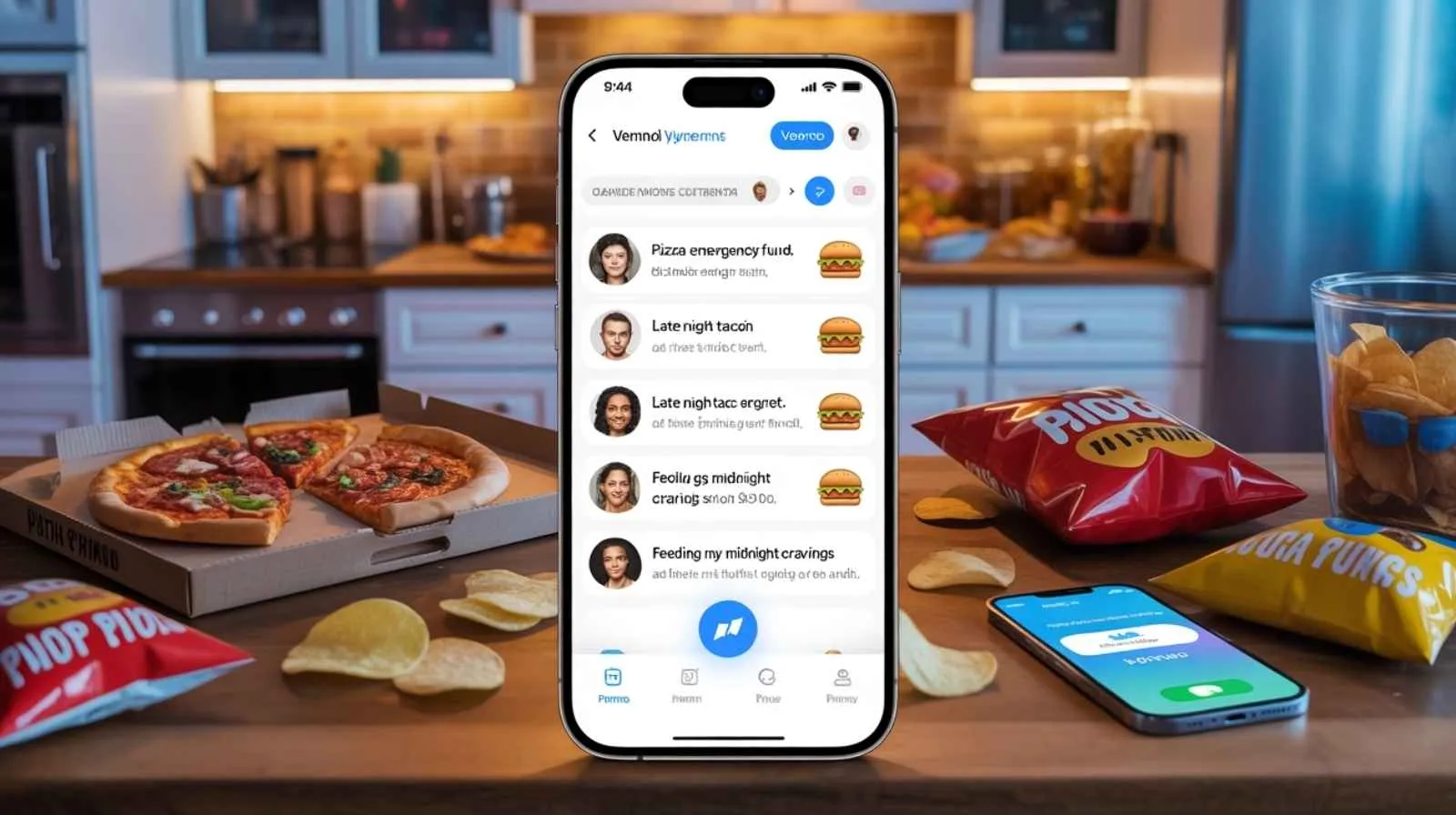 Funny Venmo Captions for Food, Pizza & Late-Night Snacks Lovers