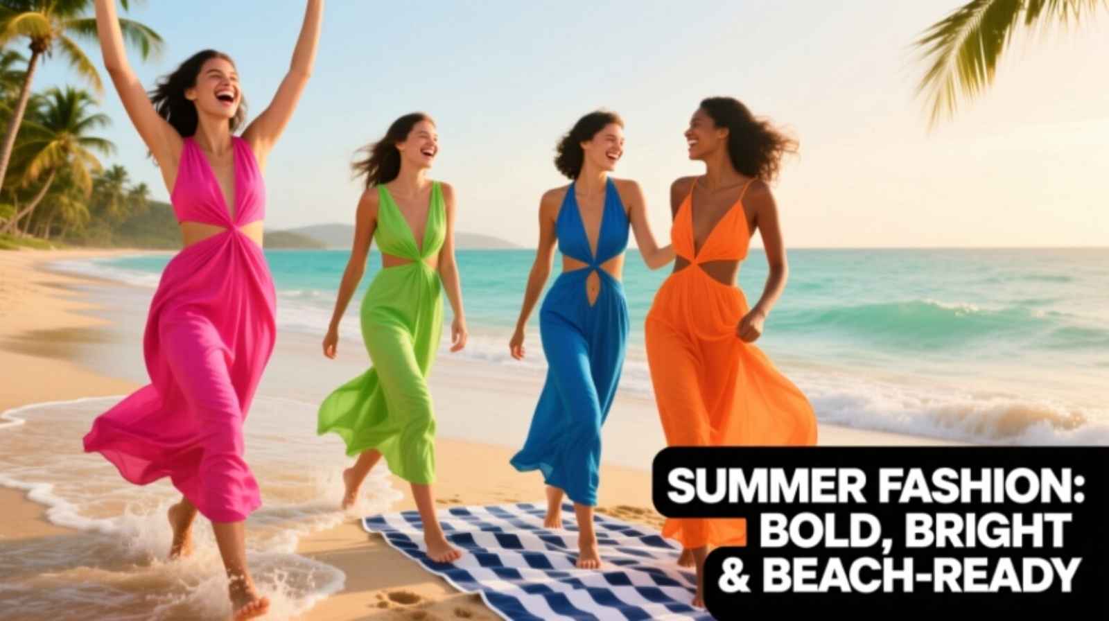 Summer Fashion Bold, Bright & Beach-Ready
