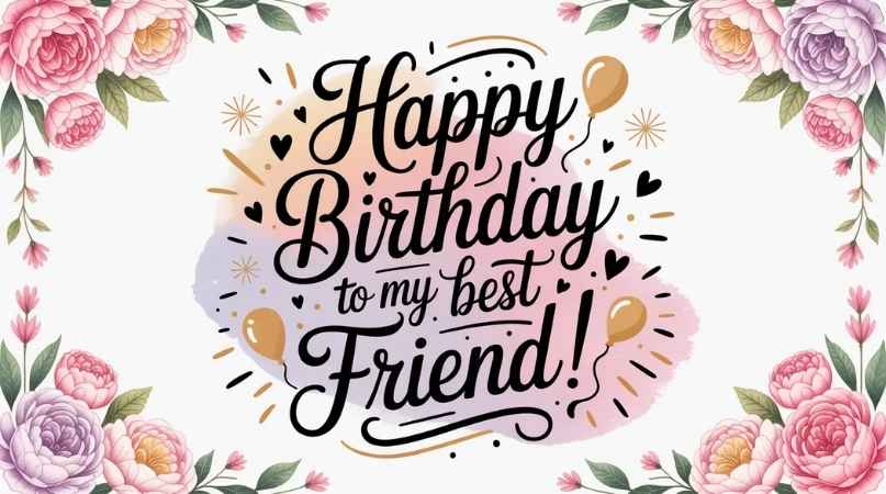 Birthday Wishes for Friends Best Friend