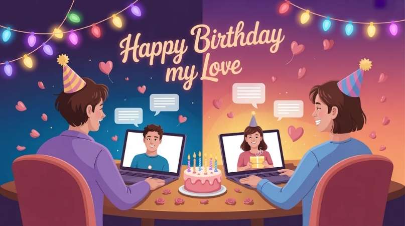 Birthday Wishes for Long-Distance Relationships