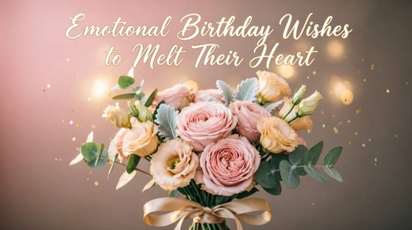 Emotional Birthday Wishes to Melt Their Heart