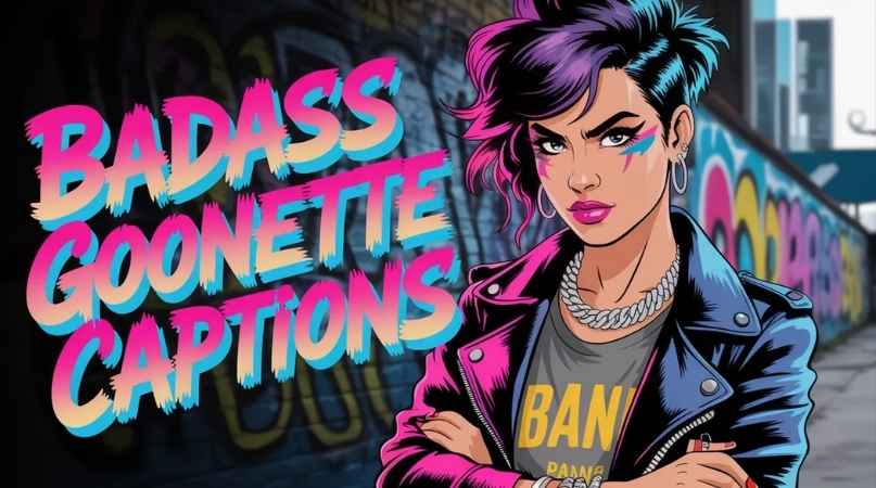 Badass Goonette Captions