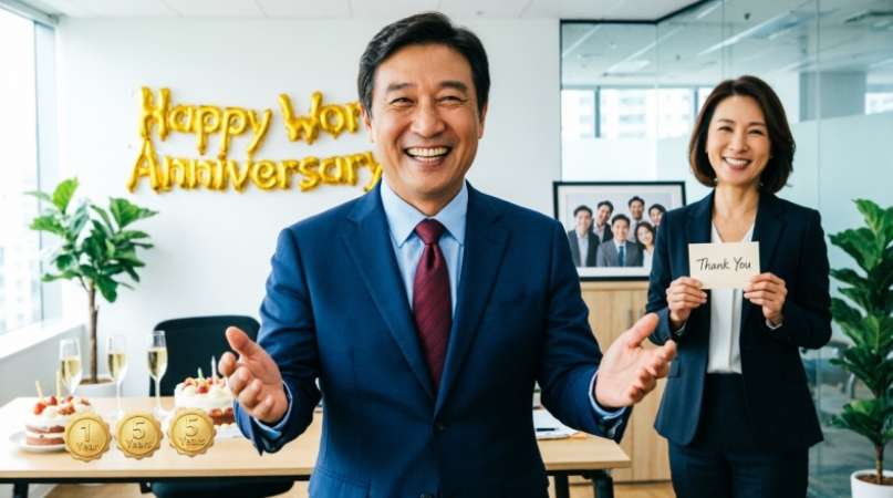 Happy Boss and Manager Work Anniversary GIFs