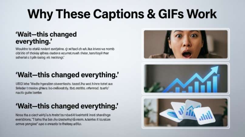 Why These Captions & GIFs Work