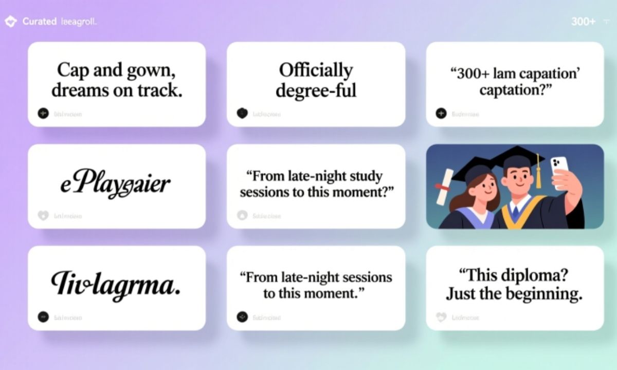 300+ Best Graduation Captions to Pair With Your Diploma Selfies