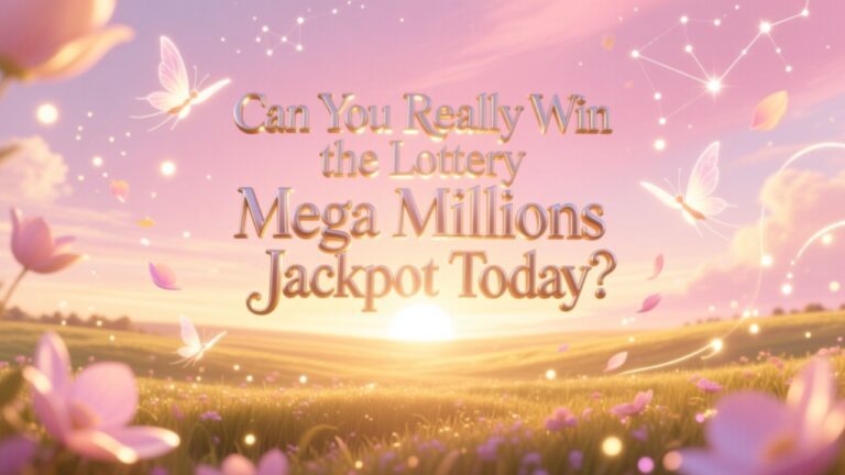 Can You Really Win the Lottery Mega Millions Jackpot Today?