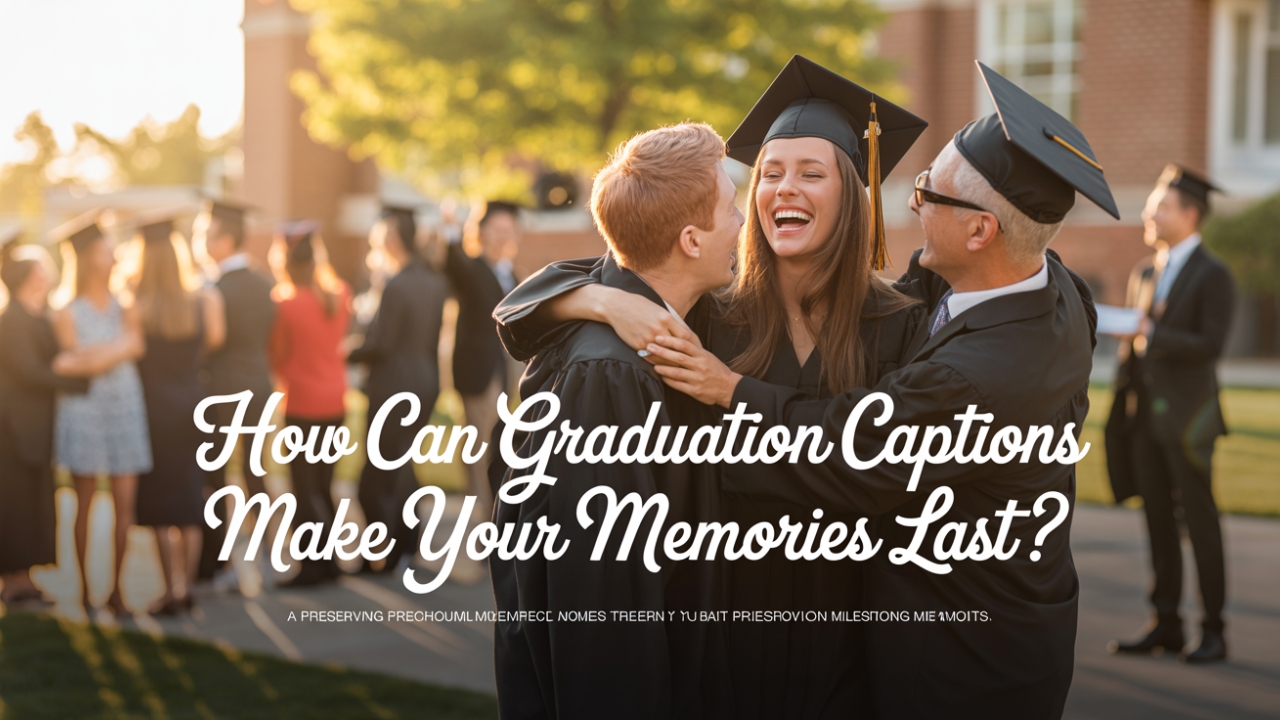 How Can Graduation Captions Make Your Memories Last