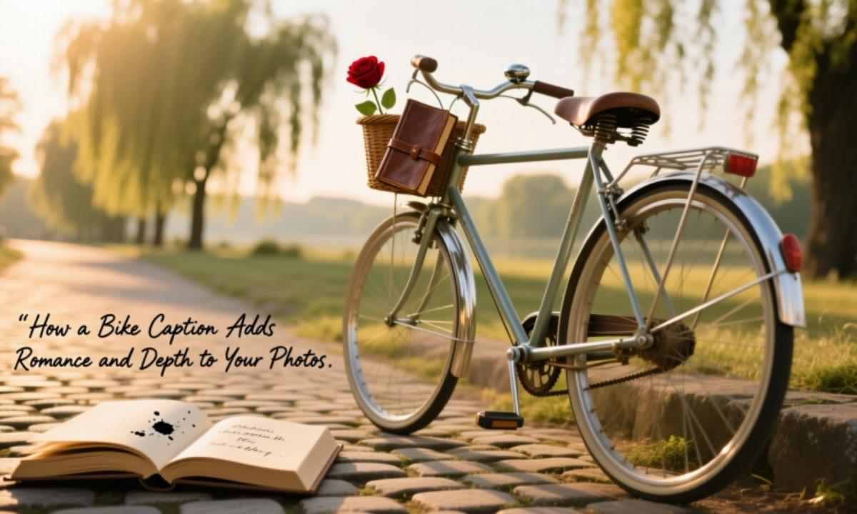How a Bike Caption Adds Romance and Depth to Your Photos