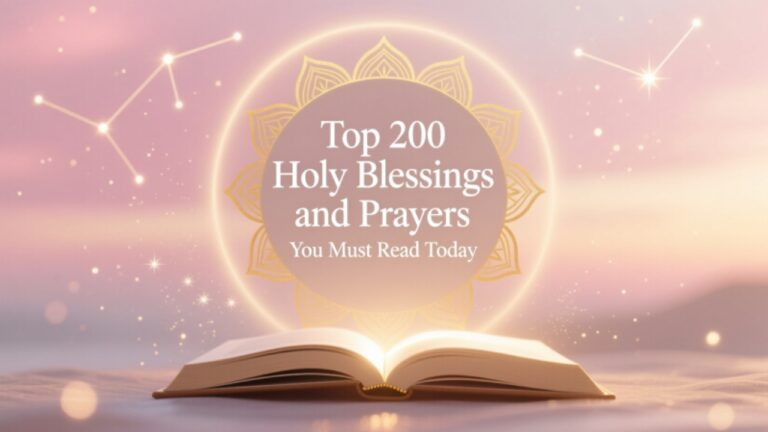 Top 200 Holy Blessings and Prayers You Must Read Today