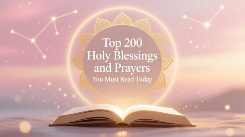 Top 200 Holy Blessings and Prayers You Must Read Today