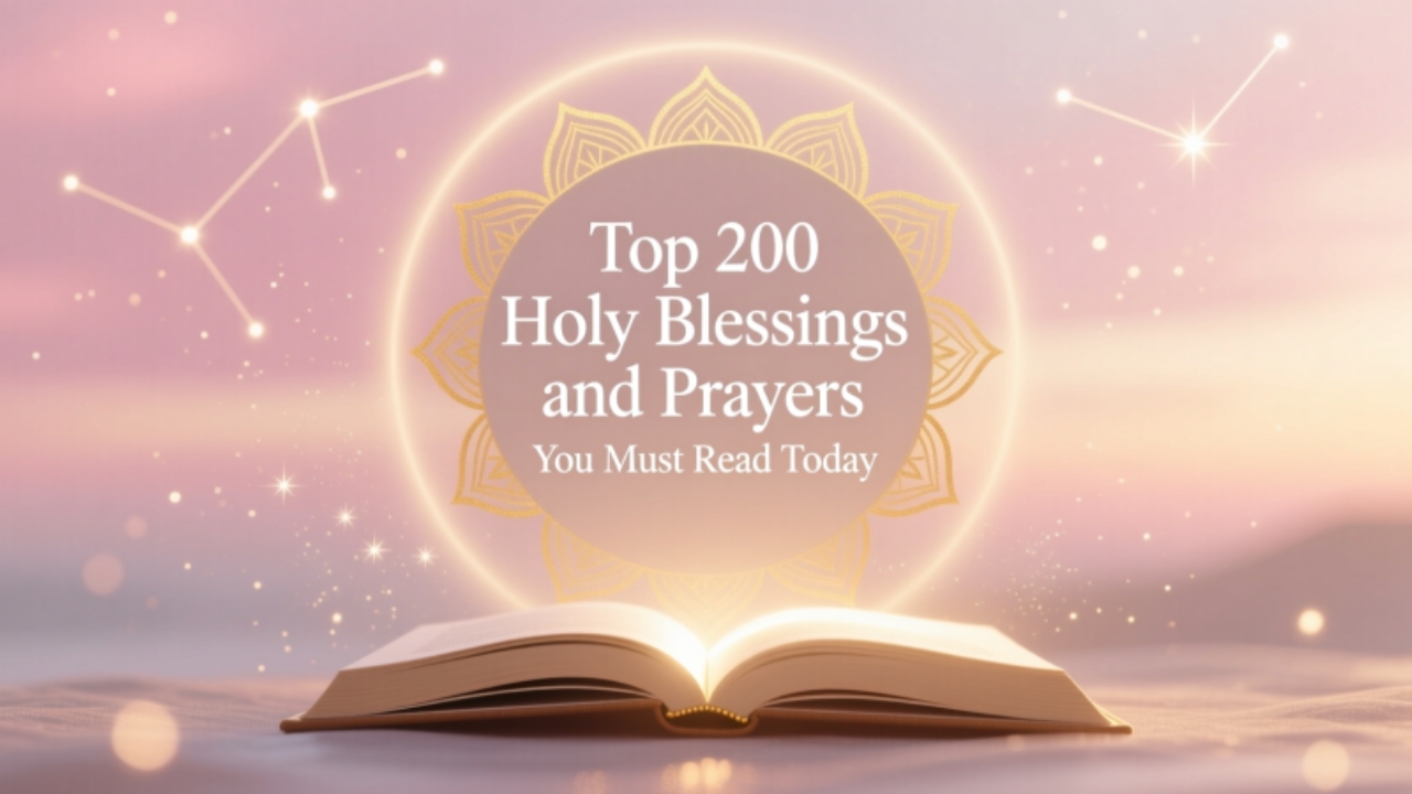 Top 200 Holy Blessings and Prayers You Must Read Today