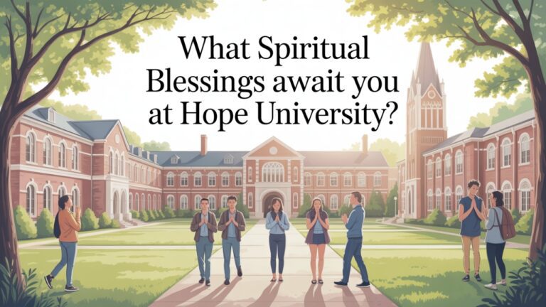 What Spiritual Blessings Await You at Hope University?