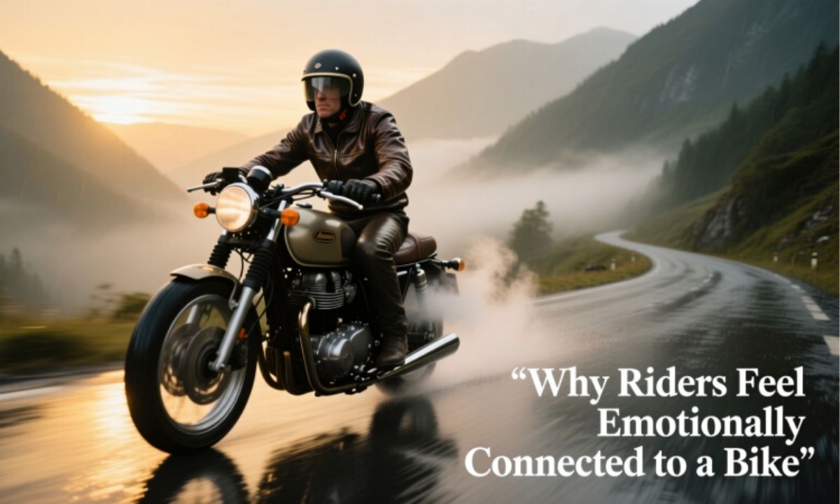 Why Riders Feel Emotionally Connected to a Bike Caption