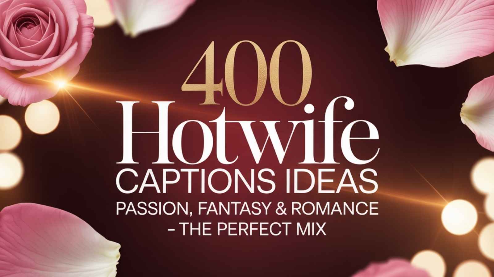 400 Hotwife Captions Ideas Passion, Fantasy & Romance — The Perfect Mix