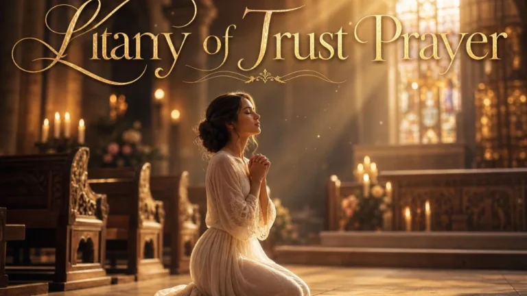 The Litany of Trust: Full Text, Meaning and How to Pray It